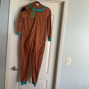 Spirit Halloween Kids Scooby-Doo Jumpsuit Cosplay Costume Big Kids  Size 10/12